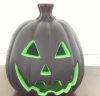 Carvable Black PU Pumpki