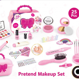 Kids Makeup Sets for Girls - Safe and Washable Makeup for Kids, Real Girls Make up Kit, Toddler Princess Birthday Gifts for 4 5 6 7 8 9 Year Old