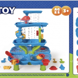 Beach Toy Table - Endless Sand & Water Fun for 3+!