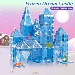 New Arrived Magnetic Tiles Ice World & Sea Animals Set