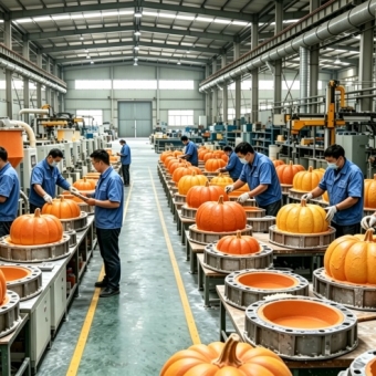 Mass Production PU Foam Pumpkin Factory