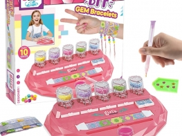 Wholesale DIY Friendship Bracelet Kit – Deluxe Gem Bracelet Studio for Girls