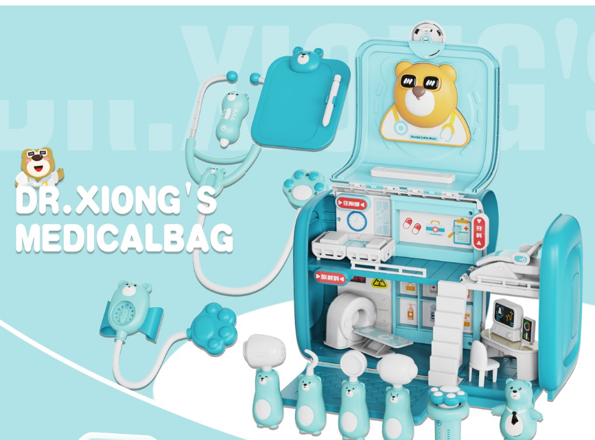 Cool and cute Dr. Bear m