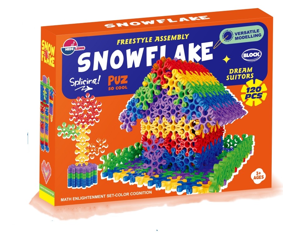 Children Snowflake Build